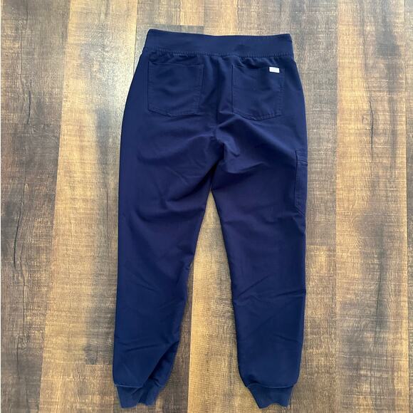 Figs Zamora Navy Joggers Scrub Pants Size Small - Picture 5 of 7